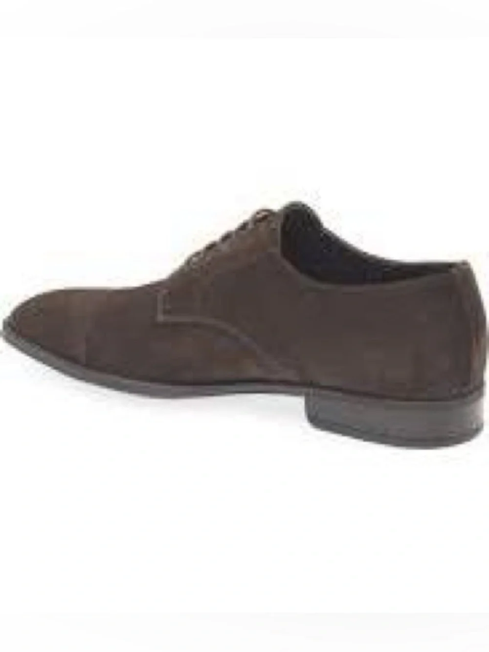 Canali NWOT Suede Cap Toe Derbies Sz 44, 11 US